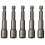 Mm Hex Socket Nut Screw Tech Tool 5Pcs Cladding Drill Driver Magnetic Roofing Setter Useful Hot Sale Practical 2