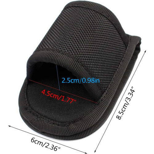 Weave  Leather Flashlight Duty Belt Open  D Cell Flashlight Holder Compact Light Holder For D Cell Flashlights 2