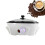 800g Electric Coffee Bean Roaster Large Capacity Adjustable Temperature Home Use White 1