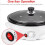 800g Electric Coffee Bean Roaster Large Capacity Adjustable Temperature Home Use White 5