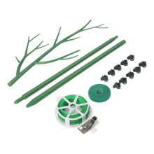 Detachable Plant Supports Climbing Plant Stakes Home Garden Setup 10 Orchid Clips Included 5 Detachable Stakes