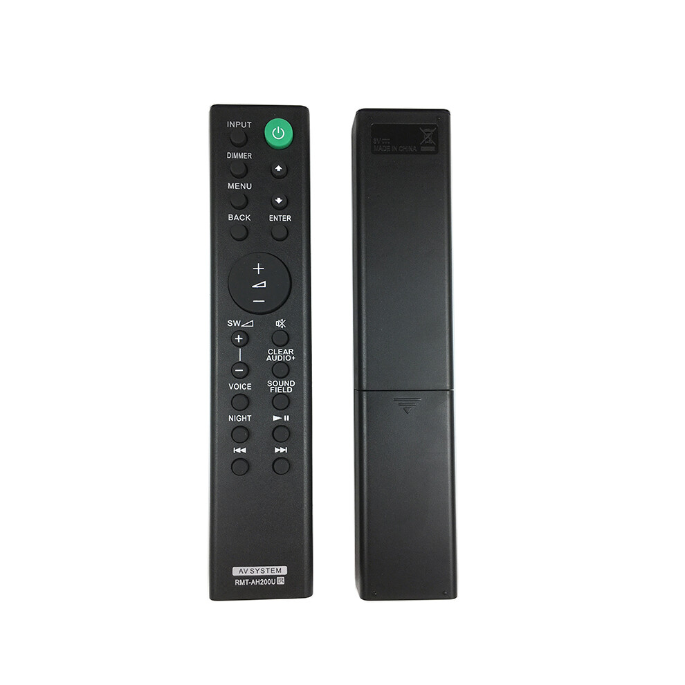 Rmt-Ah200u Replaced Remote Control Fit For Sony Sound Bar Sa-Wrt3 Sa-Wct390 Ht-Rt3 Ht-Rt40 Ht-Rt3 Ht-Rt4 Ht-Ct390 Sa-Ct390 6935161451054