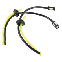4PCS Benzin für Kraftstoffschlauch mit Tankfilterbaugruppe Kraftstoffschlauch mit Ersatzmotor Gartenwerkzeuge