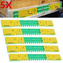 5PC Plastic Beekeeping Beehive Bee Box Door Anti-escape Hive Gate Sheet Nest Spacer Equipment Beekeeper Professional Tools