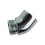 Brass Extender Shower Elbow 145 Degree Chrome For Hand Shower Thread G 1/2 Connections Replacement  Practical 4