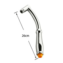 Shower Arm Shower Head Extension Pipe Hardware Accessory Handheld Wall Mounted Hotel Water/rainfall Two Shower Mode Conversion