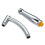 Shower Arm Shower Head Extension Pipe Hardware Accessory Handheld Wall Mounted Hotel Water/rainfall Two Shower Mode Conversion 2