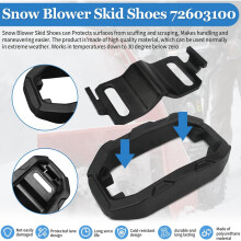 Y17A 72603100 Snow Blower Skid Plate Shoes For Ariens Snow Blowers, Skid Plate Shoe Kit With Mounting Hardware (2 Pack)