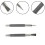 Spring Tool Nail Hammer Punch Workshop Hand Tools High Speed Steel Workshop Equipment 2 Pcs Double Ended 2