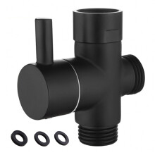 3 Way Shower Head Diverter Valve G1/2 Brass Switch Adapter Connector Splitter Faucet Bathroom Accessories