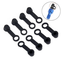 8Pcs Brake Bleed Nipple Cover Motorcycle Dust Cap Screw Cap Brake Caliper Cover Rubber Motorcycle Motorbike brake accessories