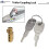 Trailer Coupling Hitch Lock Insertable Security For Pressed Coupler Heads Caravans RVs Part Accessories Anti-theft Lock 2 Keys 1