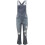 Women's Denim Overalls Distressed Dungarees Adjustable Strap Gray 3XL 5