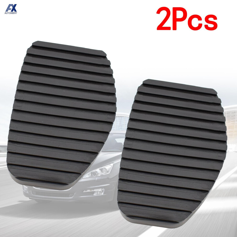 2Pcs Car Brake Rubber Pedal Pad Replacement Cover For Peugeot 306 405 406 407 508 Citroen Berlingo Picasso Accessories 450412 6935161540338