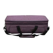 Die Cut Machine Carrying Case with Secure Straps, Large Pocket and Thick Padding, Purple