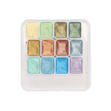 Aquarellfarben-Set, tragbar, umweltfreundlich,