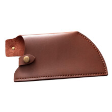 Artificial Leather Sheath Cover Ergonomic  Protector For Home Kitchen Use Sturdy Blade Guard Accessories