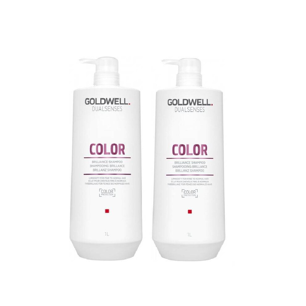 Goldwell Dualsenses Color Shampoo 1000Ml And Conditioner 1000Ml