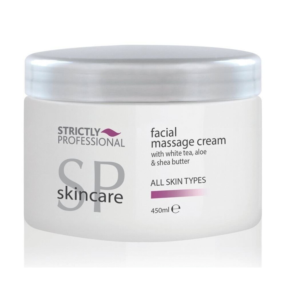 Strictly Professional Facial Massage Cream All Skin Types 450Ml