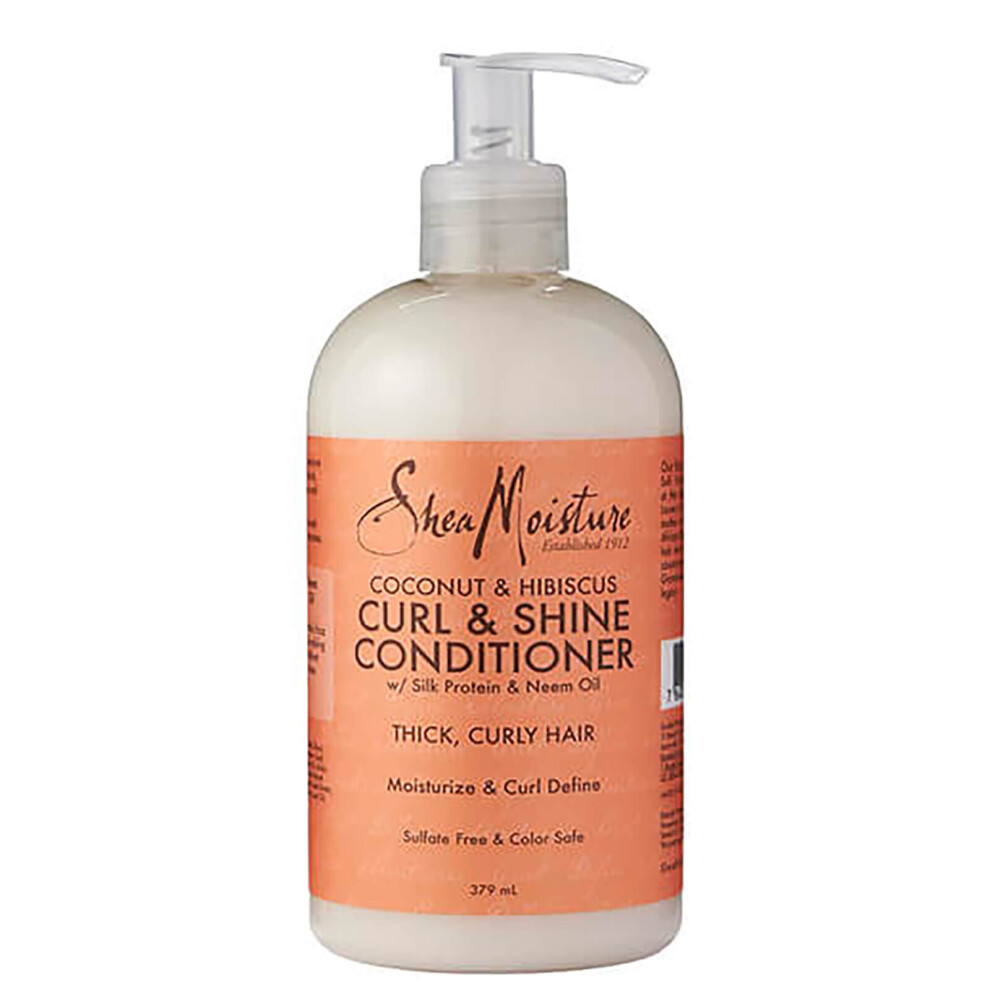 Shea Moisture Coconut and Hibiscus Curl & Shine Conditioner 379ml