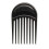 Acca Kappa AX7626 Professional Polycarbonate Afro Pick Comb 1