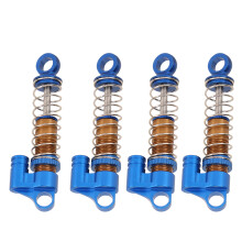 RC Vorder- und Hinterachse verstellbare Stoßdämpfer für FMS FCX24 1/18 Blau