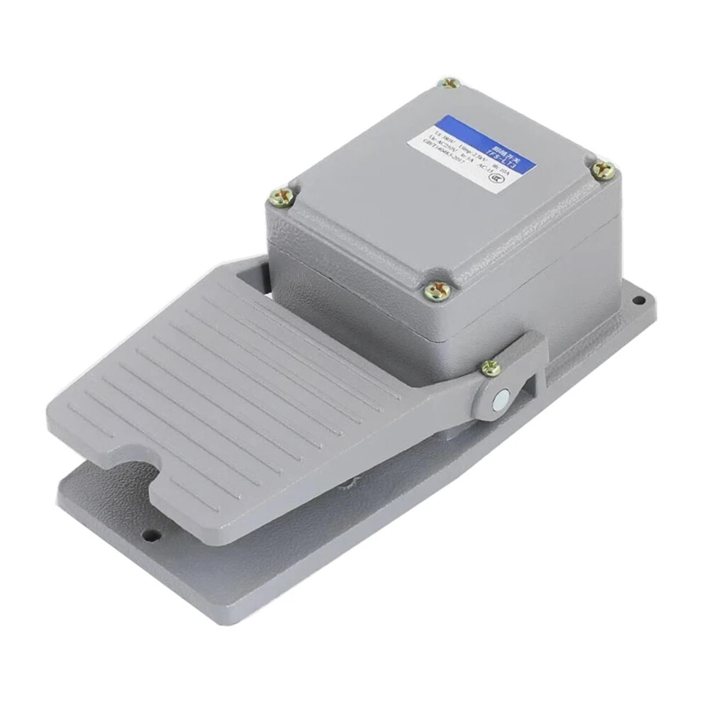 Foot Pedal Switch Lt3 Momentary Nonslip Aluminum Shell Ac380v 220V For Welding And Lathe 9382693810748