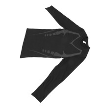 Men Kompressions Langarmshirt Schnell trocknend Atmungsaktiv Elastisch Sport Top