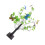 ABS USB Tree Light Tree with Timer Spring Festival 55cm Adjustable Branches Elegant Tree Lights Easter Decoration 1