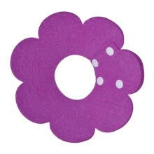 Adjustable coneshaped cat collar, for pet recovery, 2pcs S Purple