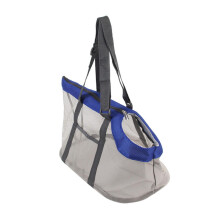 Pet Outing Bag Nylon Breathable Mesh Carrier for Large Dogs and Cats - Portable Travel Carrier for Airline Use