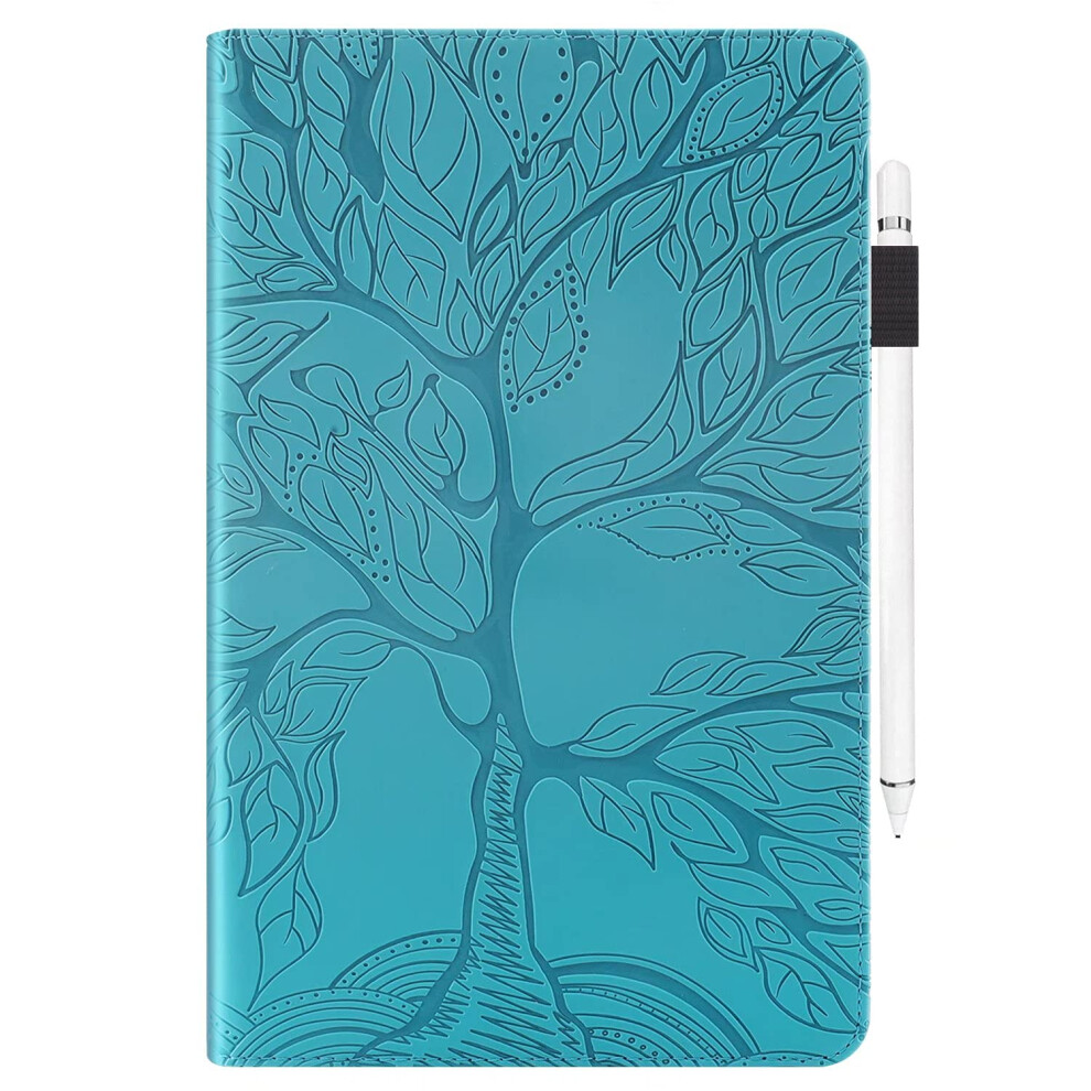 Case For Xiaomi Redmi Pad Se 11 Inch Tree Pattern Folio Case With Auto Sleep/Wake, Sky Blue 9347817927108