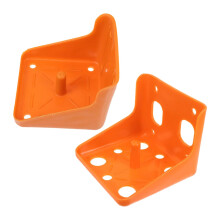Pack of 2 Brick Boxes Licking Feeding Willow Feeder for Salt Lick Stone Holder