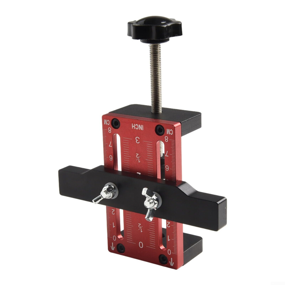 Cabinet Door Mounting Device, Adjustable, 0Â60 Mm, Metal Clamp, Installation Tool 9347817927238