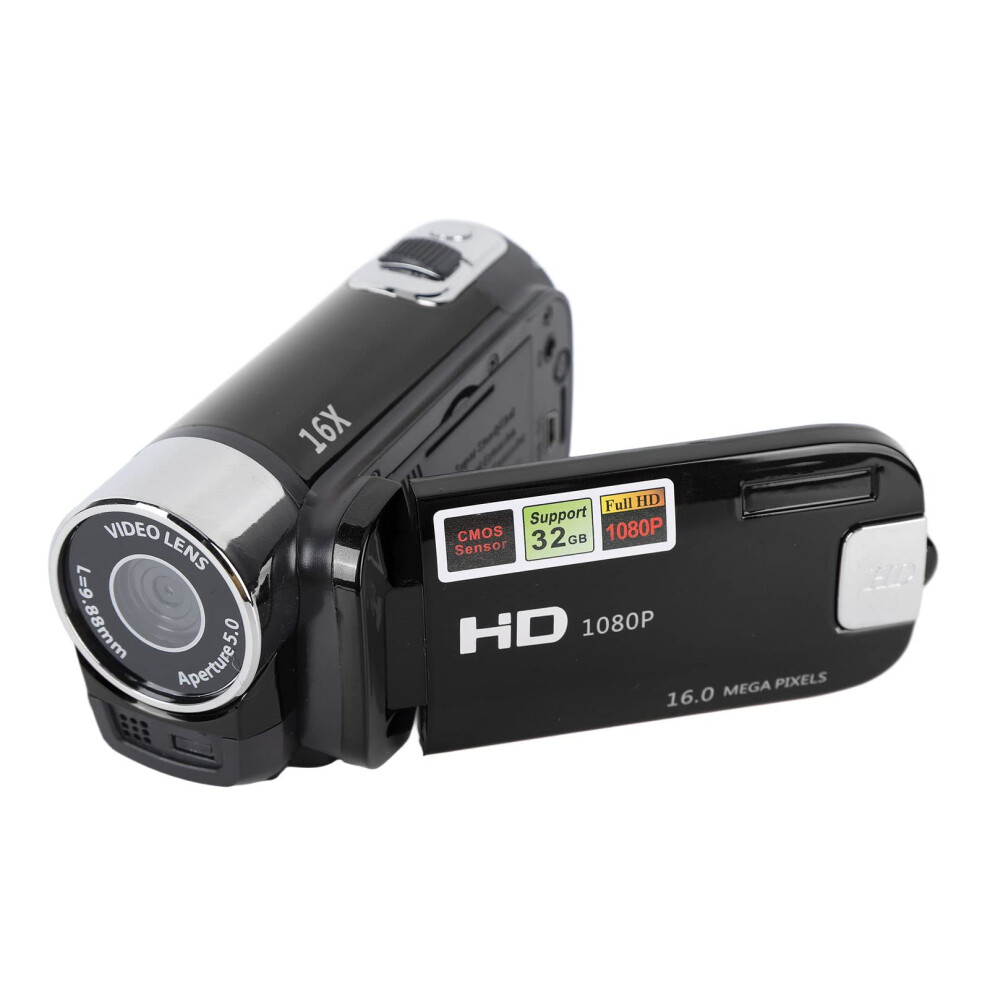 Video Camera Camcorder, 4K Full Hd 48Mp Dv Camera With 2.7 Inch Screen, 16X Zoom 9382693626646