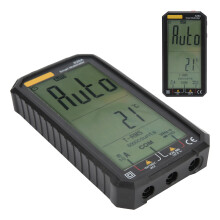 620A Full Screen Digital Multimeter ABS Black for Voltage, Current & Resistance