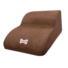 Pet stairs for small dogs and cats, portable ramp stairs made of durable material for climbing onto couches, sofas, and beds, coffee