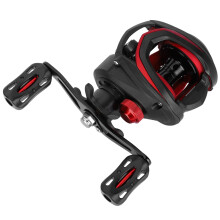 Fishing Reel Ball Bearings High Speed Gear Ratio Magnetic Brake System Max Drag Fine Tune Knob Ceramic Guide Ring Adjustable Linearity Smooth Casting