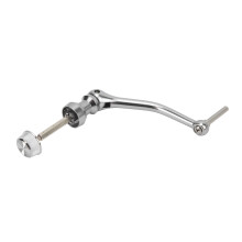 Fishing Spinning Reel Replacement Handle Power Handle Durable Material Adjustable Handle Lightweight Aluminum Alloy Comfortable Hand Feeling EVA Grip