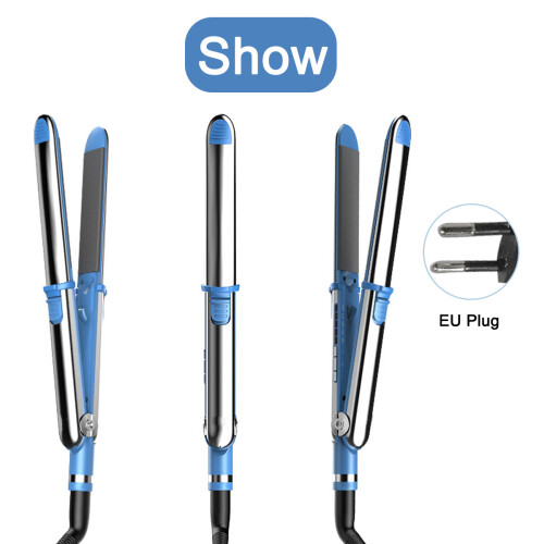 Ισιωτικό μαλλιών Flat Iron με Nano Titanium, εξαιρετικά λεπτό σχεδιασμό για επαγγελματικά 1