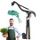 Pruning shears, sturdy garden shears with ergonomic handle  black. 1