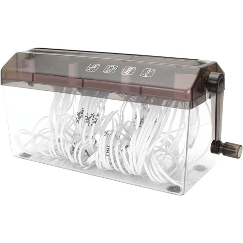 A Versatile Portable Manual Shredder Set for Home and Office Use 1