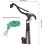 Pruning shears, sturdy garden shears with ergonomic handle  black. 4