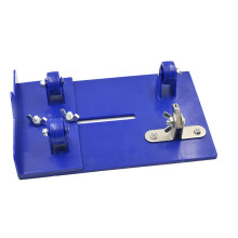 strength wine bottle cutter, precise threading, stabilizing structure, easy to adjust and operate, PC cutting machine, blue