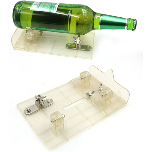 strength wine bottle cutter, precise threading, stabilizing structure, easy to adjust and operate, PC cutting machine, blue 2