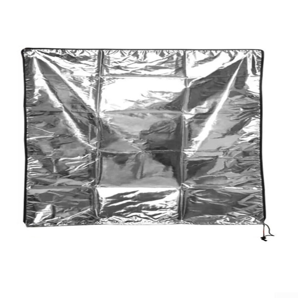 Waterproof And Dustproof Telescope Cover 100X75cm 420D Oxford Fabric, Sunresistant Coating, Adjustable Drawstring Silver 9347817142730