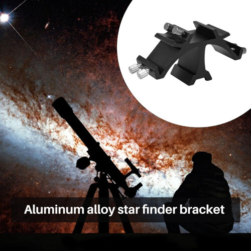 Telescope Finder Scope Mount with Secure Dovetail Bracket Base for Binoculars and Universal Telescopes 2