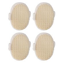 Esponja de Banho Facial Esfoliante de Sisal Natural para as Costas, Dupla Face, para Chuveiro e Corpo, com Elástico, Acessórios de Banho