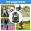 Toy Storage Net  Large Durable Ball Net with Drawstring 60 X 80 cm 2