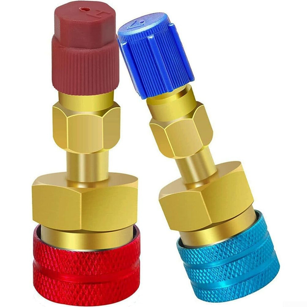Ac Quick Coupler Adapter Set R1234yf To R134a Conversion With Ball Lock Design For Ac Systems 9189345321702